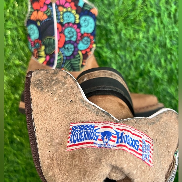 Cuernos Girls Western Boots Size 11 - Picture 7 of 10